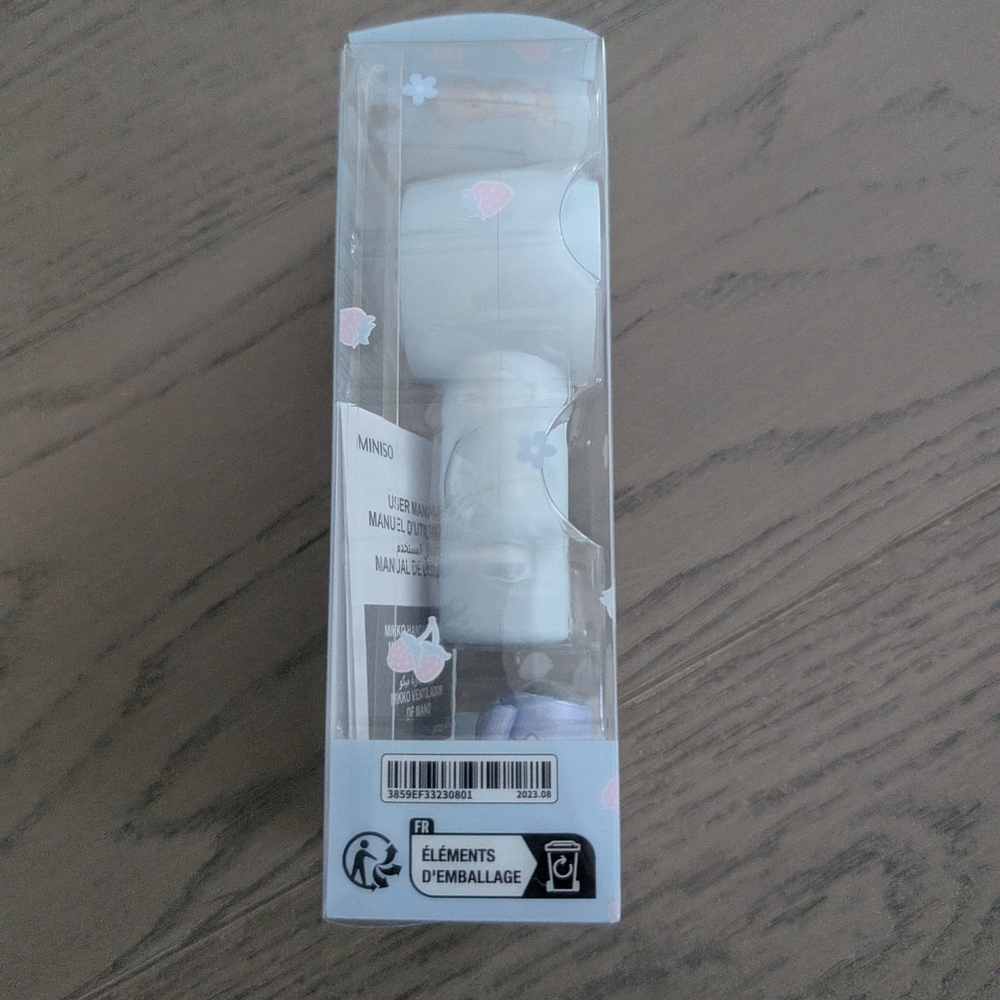 Miniso Blue Handheld Fan - Picture 4 of 5